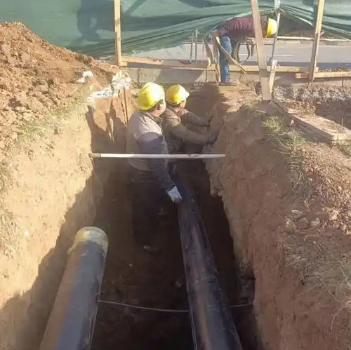 德城过公路拉管